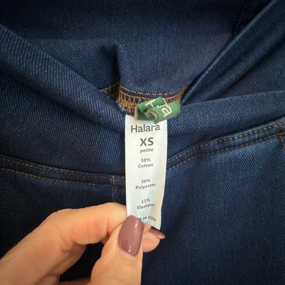HALARA Deep Blue Denim Jeans - Picture 2 of 3